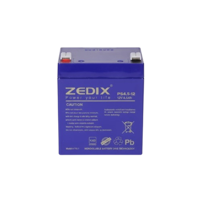 باتری 12 ولت 4.5 آمپر زد ایکس ZEDIX